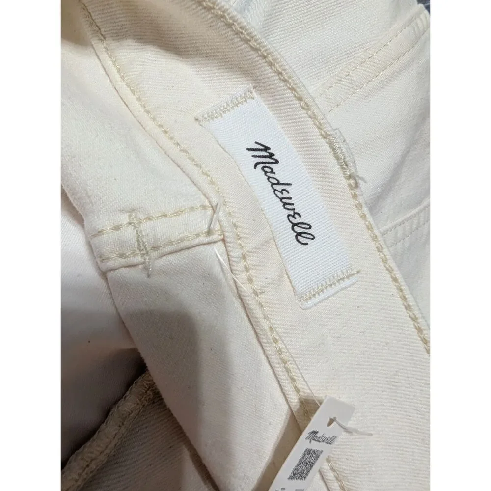 Madewell The Jules Slim Straight Jeans 29 Vintage Canvas Cone Denim NWT NX991 - Picture 9 of 15